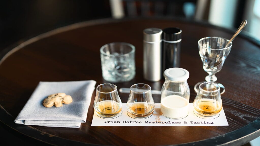 Irish Coffee Masterclass & Whiskey Tasting in Wine Country