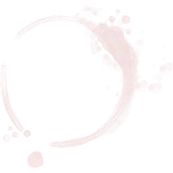 Red liquid splash forming circular ring